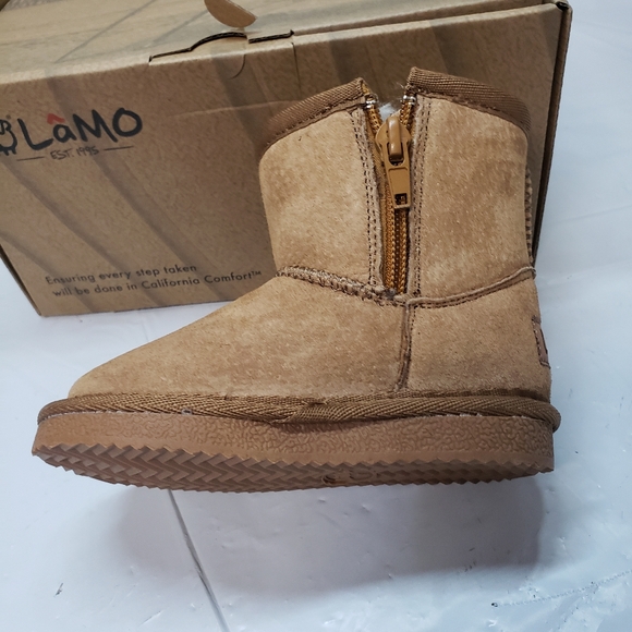 Kids chestnut boots stain and water resistance size 5-10C - Picture 4 of 8